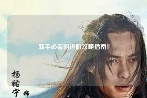 新手必看的进阶攻略指南！