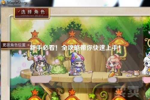 新手必看！全攻略带你快速上手！