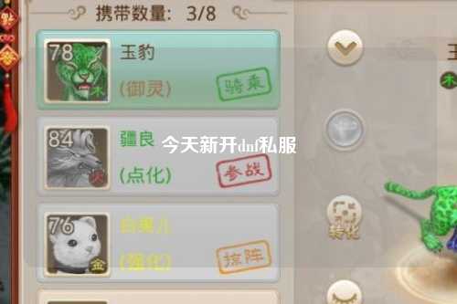 今天新开dnf私服